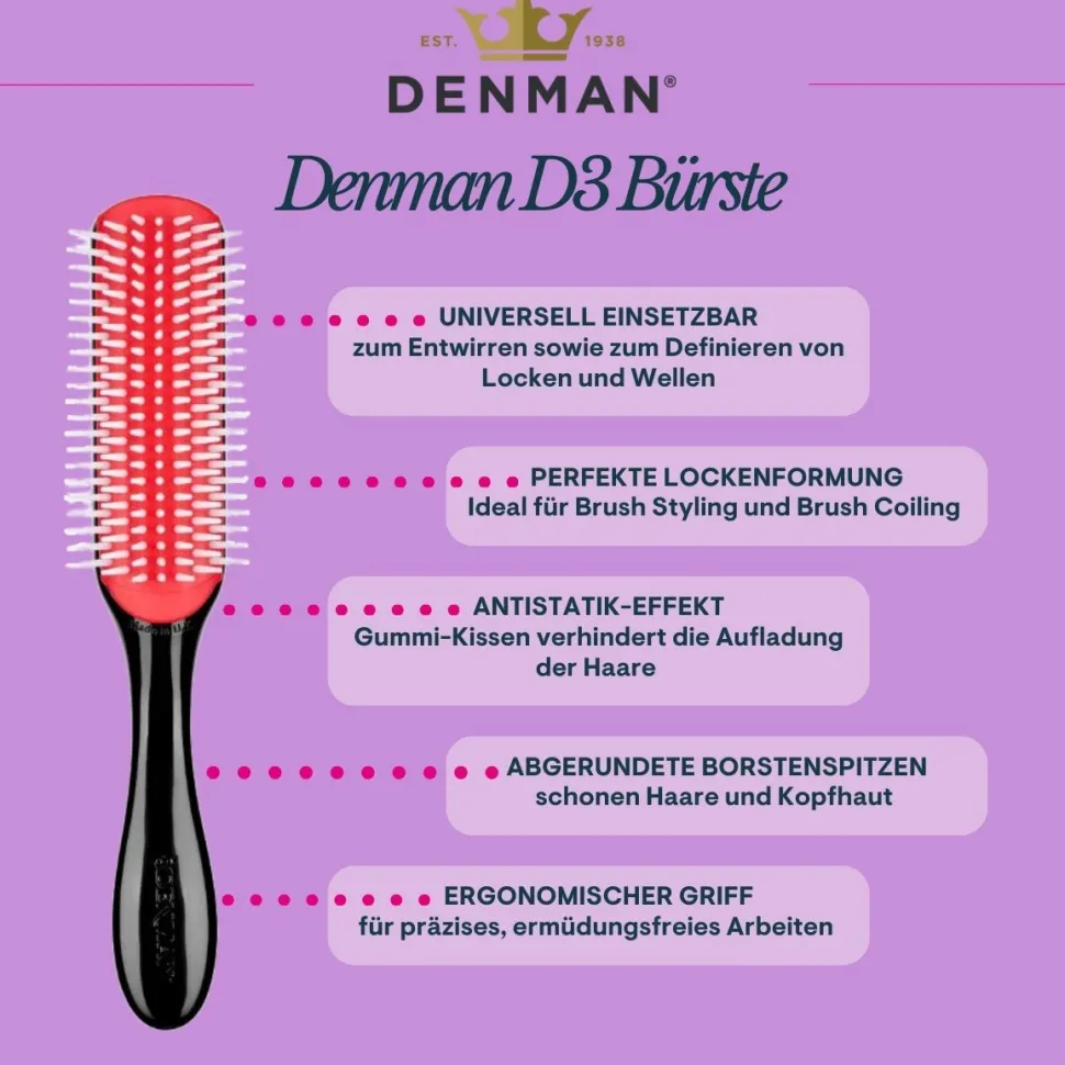 Denman | D3 Original 7-Reihig