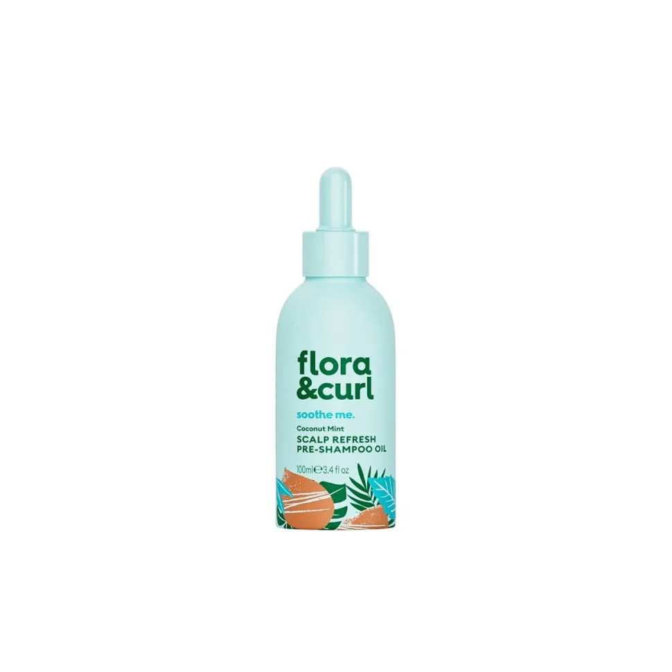 Flora & Curl | Coconut Mint Scalp Refresh Pre-Shampoo Öl /100ml
