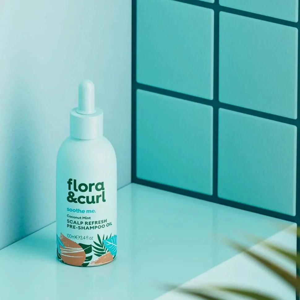 Flora & Curl | Coconut Mint Scalp Refresh Pre-Shampoo Öl /100ml