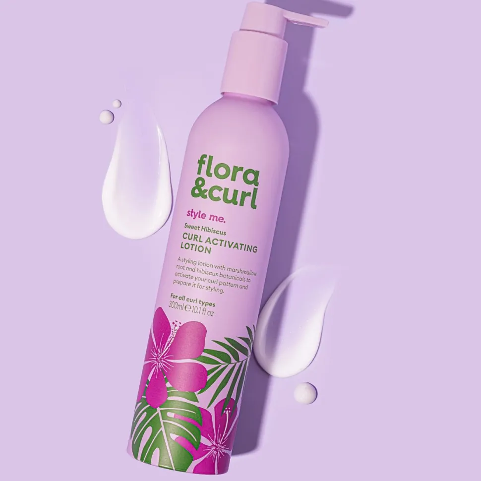 Flora & Curl | Sweet Hibiscus Curl Activating Lotion /300ml