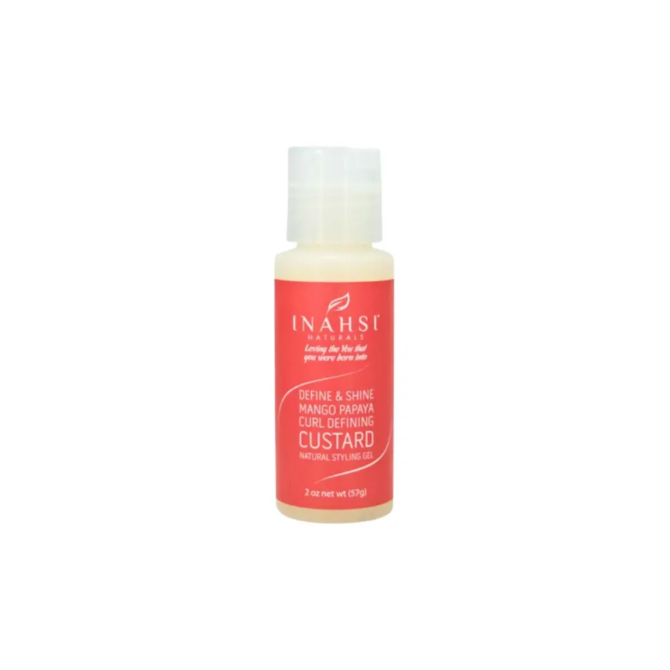 Inahsi Naturals | Define & Shine Mango Papaya Curl Defining Custard /ab 59ml