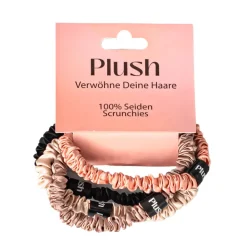 Plush | Kleine Seiden Scrunchies 4er Set