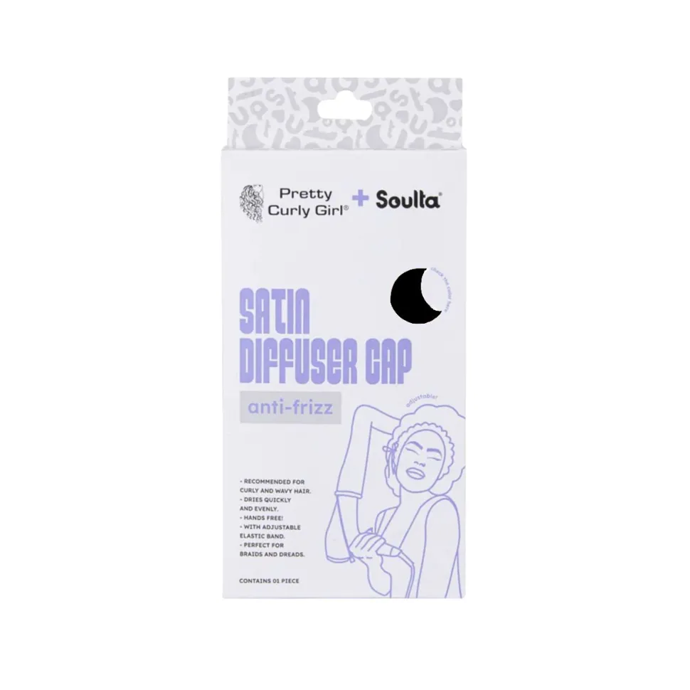Pretty Curly Girl x Soulta | Satin Diffuser Cap