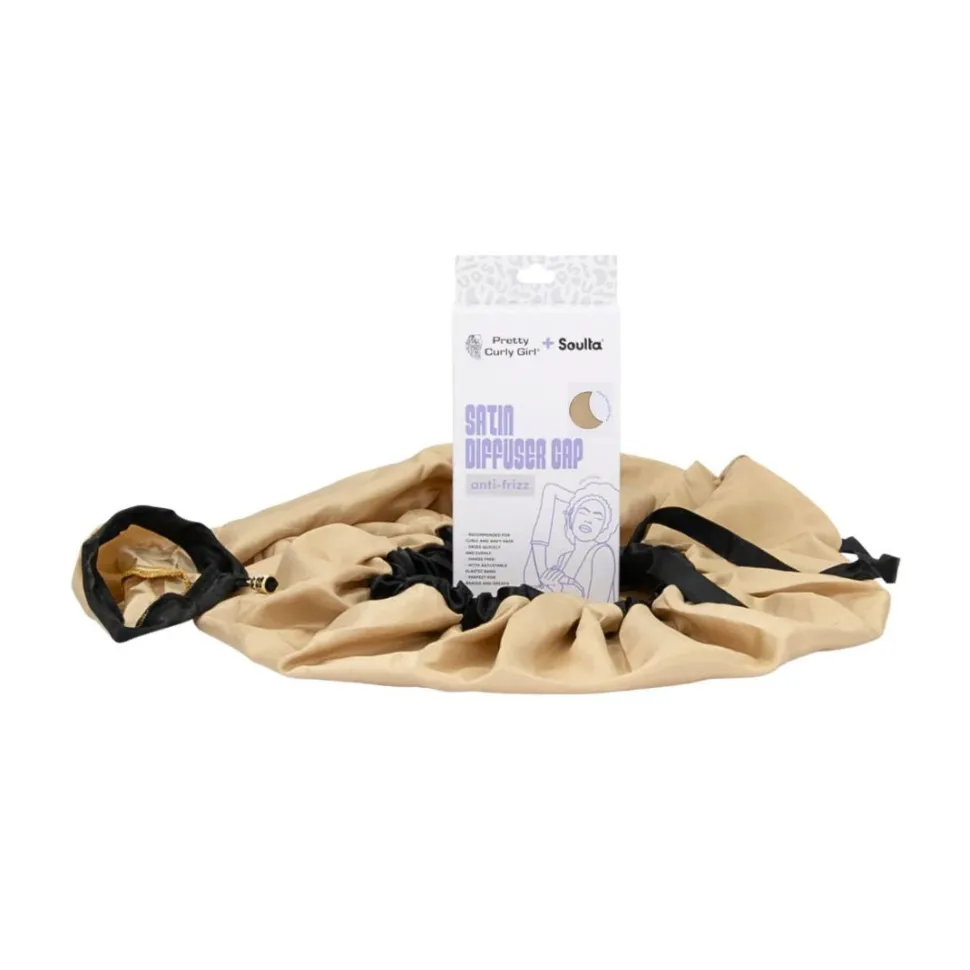 Pretty Curly Girl x Soulta | Satin Diffuser Cap